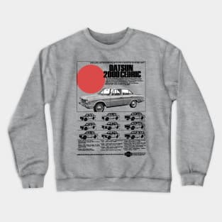 DATSUN 2000 CEDRIC - advert Crewneck Sweatshirt